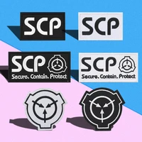 scp supernatural symbol patch for embroidery iron on patche hook loop jacket applique badge paste sectio stripe on clothes decor