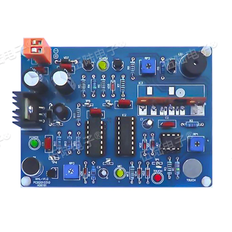 

Touch Sound Control Alarm Kit Circuit Assembly and Application Skill Competition Welding Assembly Teaching Training