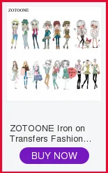 ZOTOONE полосы для одежды цветы железные на Переводные патчи аппликация одежда напечатаны Diy патч приложение термо-Стикеры для одежды E