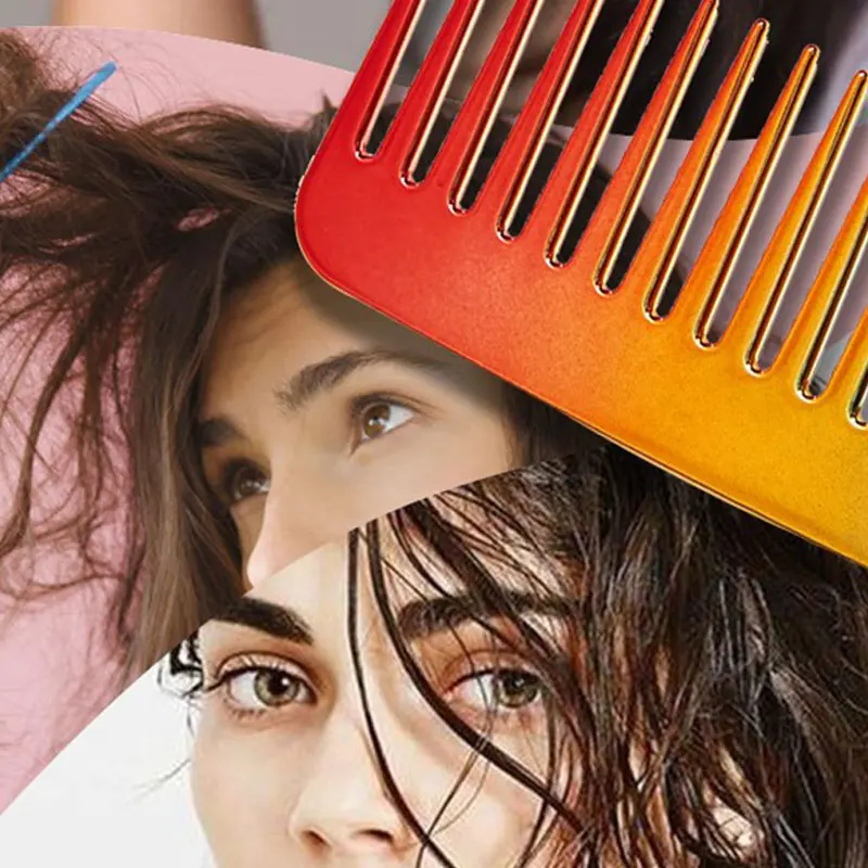 

Wide Tooth Comb Anti-Static Health Home Hairdressing And Smoothing Comb