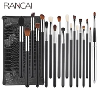 rancai makeup brushes set 19pcs foundation powder eyeshadow contour concealer cosmetic make up brush with bag free shipping