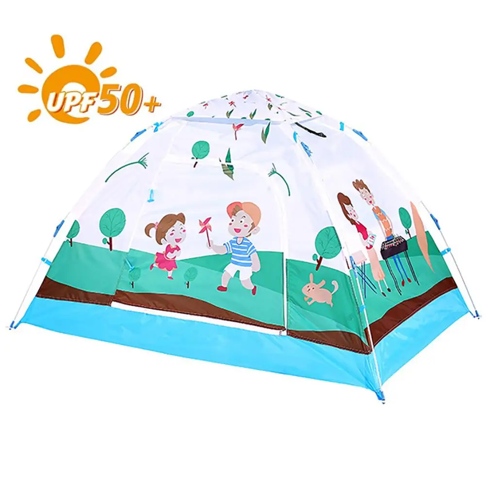 Outdoor Spring Outing Children's Toy Tent Kids Play Tent Indoor Outdoor Camping Tent Promotes Early Learning Social Bonding