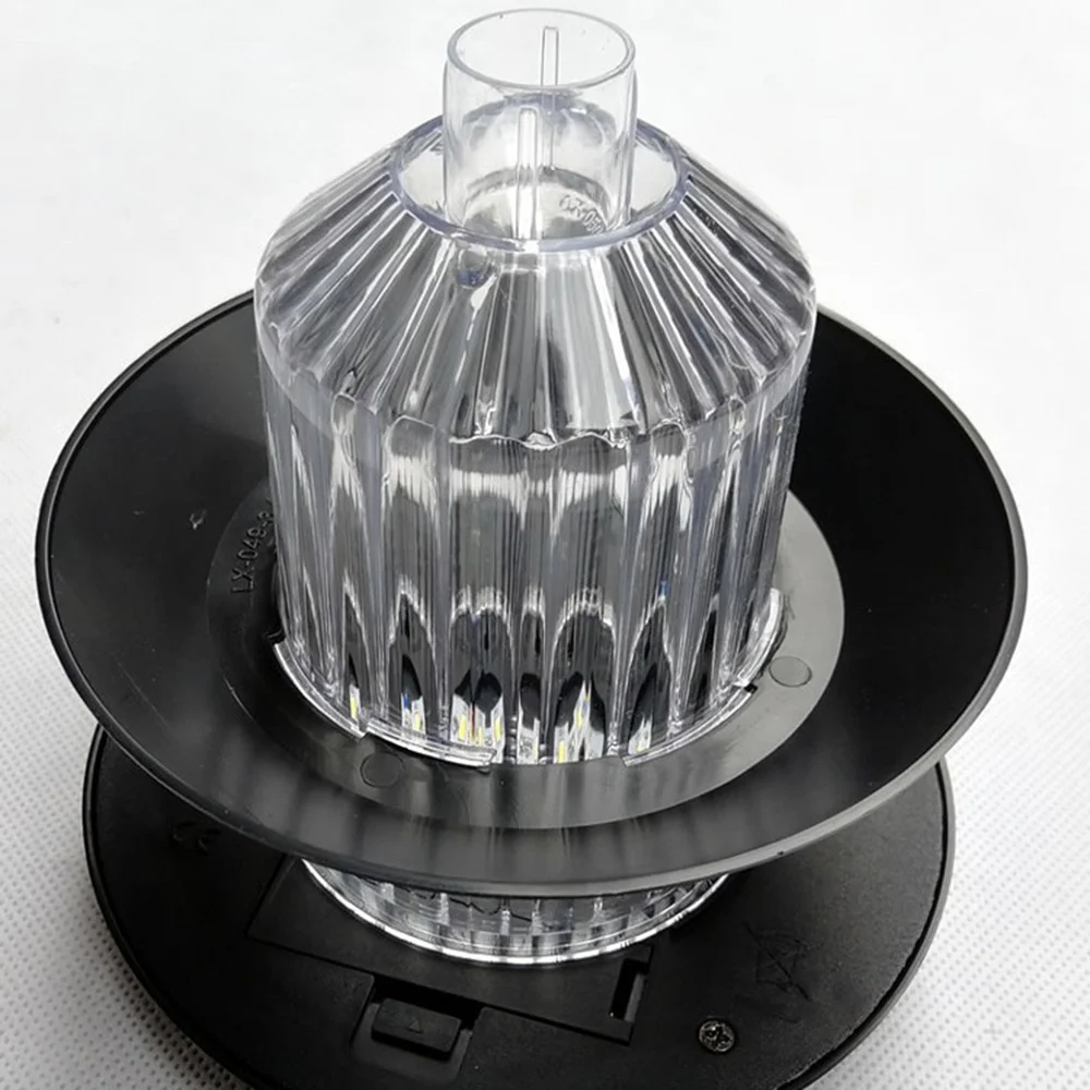 

1pc Solar Power Outdoor Waterproof Landscape Lmap Balcony Garden Villa Lamp Landscape Pillar Light (Black)