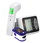 Тонометр для измерения артериального давления с светодиодный ем и инфракрасным термометром