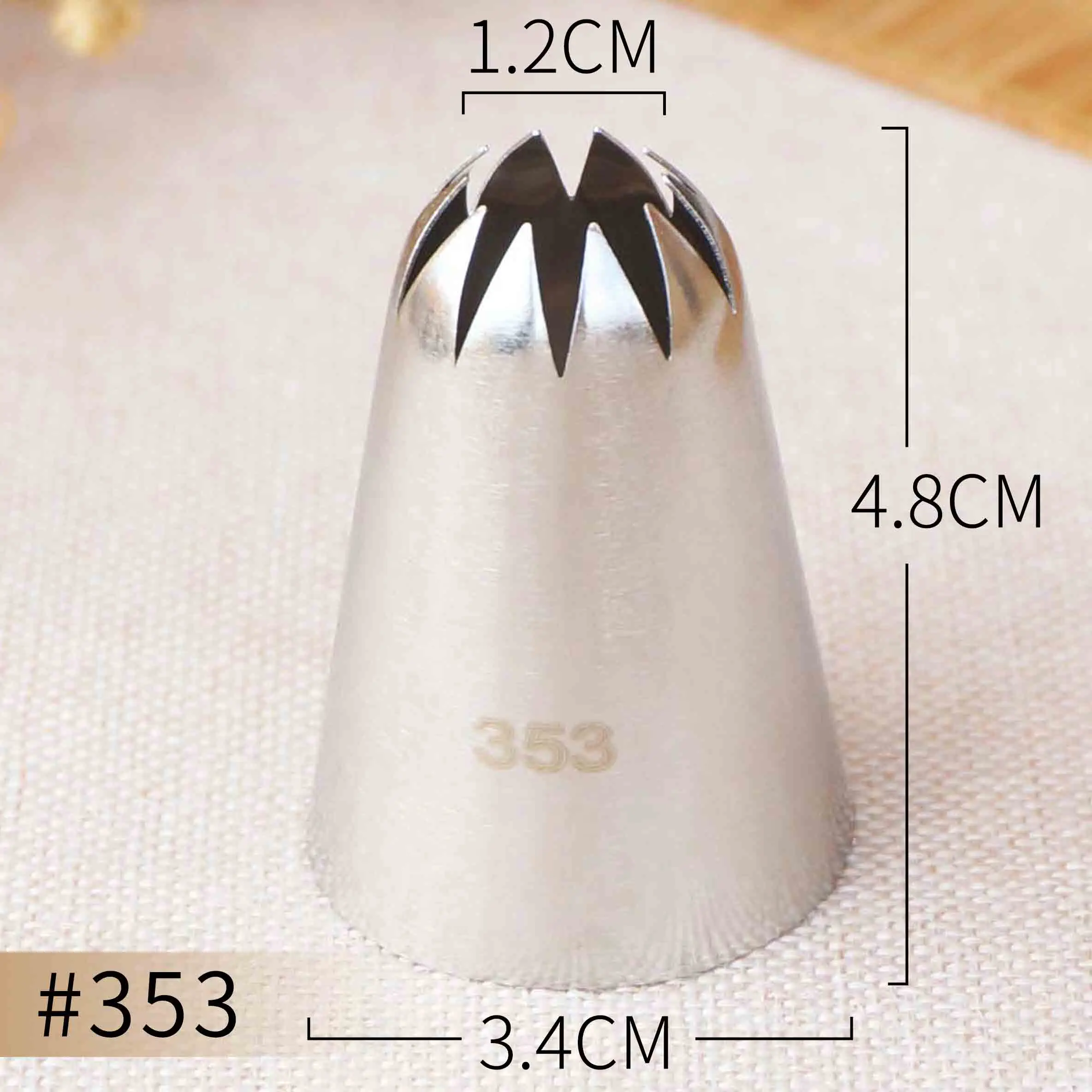 

Насадка для крема Vaenng #353 из нержавеющей стали