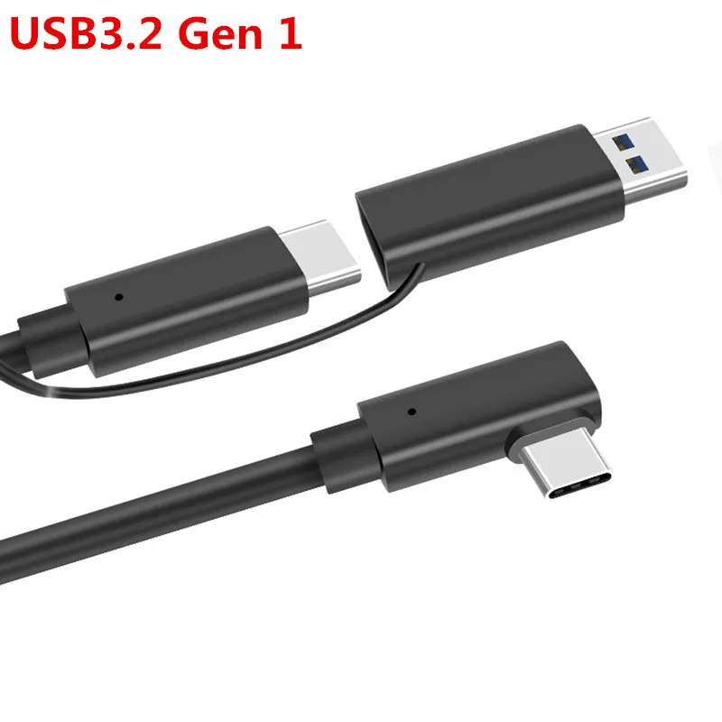 

For Link USB- C VR Quest 2/ Quest 1 Type- C 3.2 Data Cable 4.8m VR Quick Charge Cables For Oculus Quest 2 VR Headset Accessories