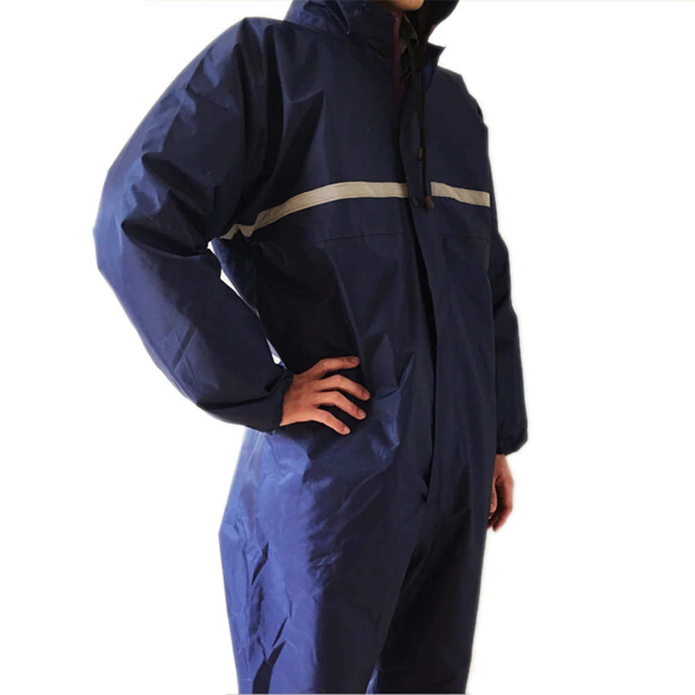 

Waterproof Windproof Conjoined Raincoats Overalls Electric Motorcycle Fashion Raincoat Men And Women Rain Suit Rainwear