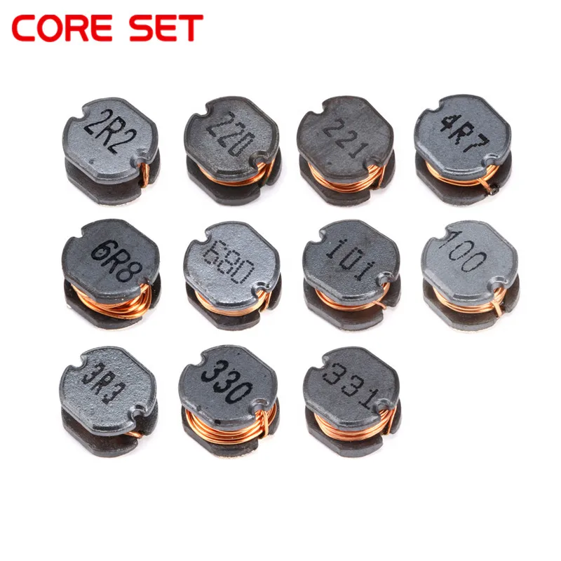10 шт./лот индуктор мощности CD75 SMD 3 UH 2 4 7 6 8 10uh 22uH 33uH 47uH 100 220 330 470 101 471|Индукторы| |