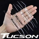 4 шт., автомобильные наклейки для дверей Hyundai tucson nline 2016 2019 2021