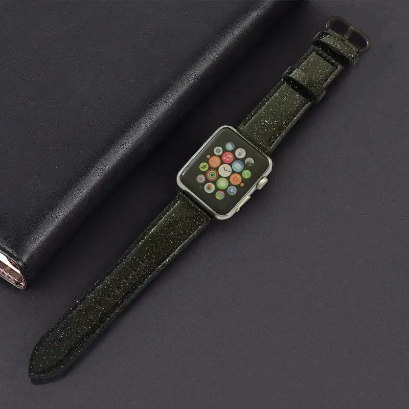 Узкая петля для Apple Watch кожаный ремешок 40 мм 44 мм для iwatch 38 мм 42 мм ремешок серии 5 4 3 2 1