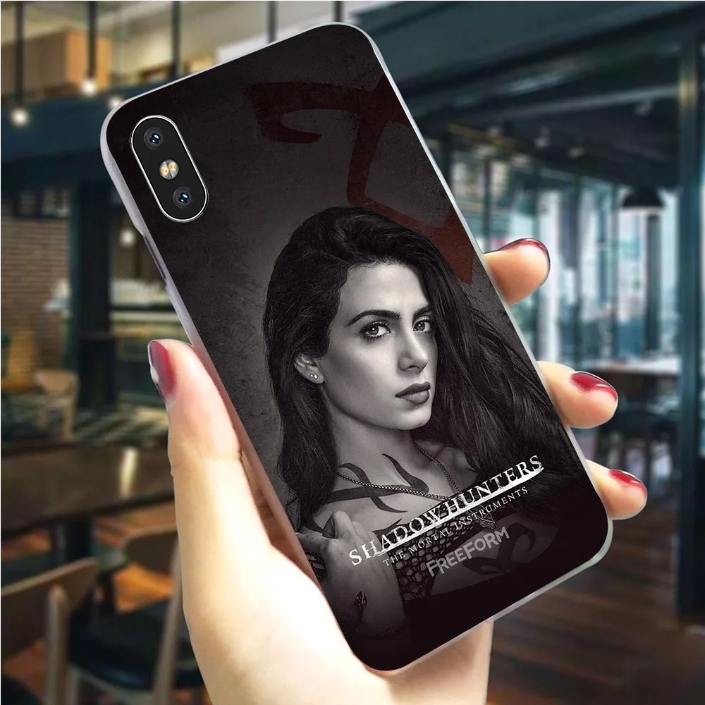 Тонкий чехол для телефона Shadowhunters iPhone XR Xs Max X 6 6S 8 Plus 7 5S 5 SE 11 Pro|Бамперы| |