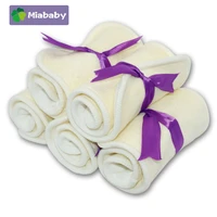 miababy 510 pcs 4 layers bamboo cottonterry cloth diaper insert washable cloth nappy for baby diapers 3513 5cm baby diaper