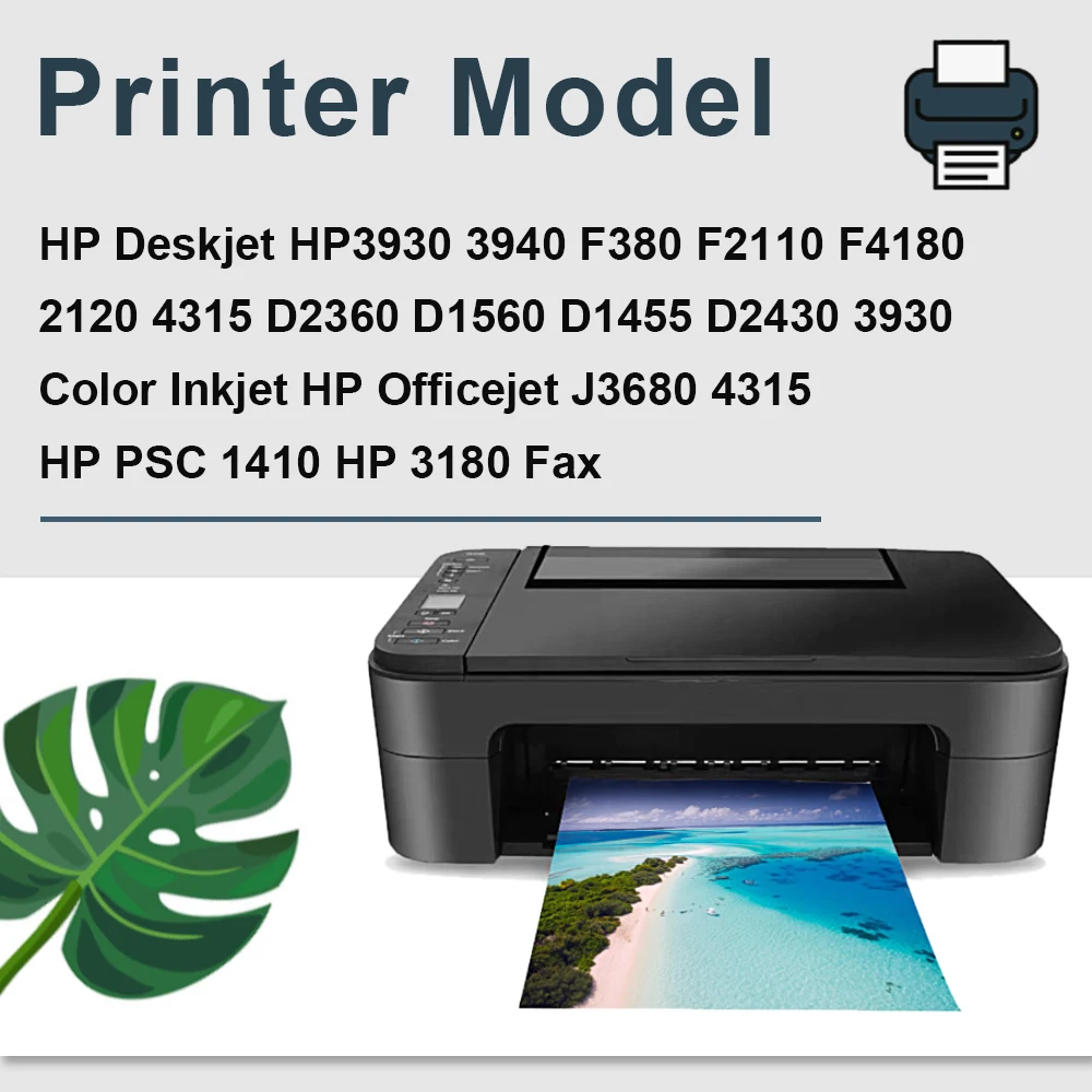 Veteran 21 22 XL Replacement for Hp Ink Cartridge Deskjet F2280 F2180 F4180 F300 F380 F2100 Printers | Компьютеры и офис