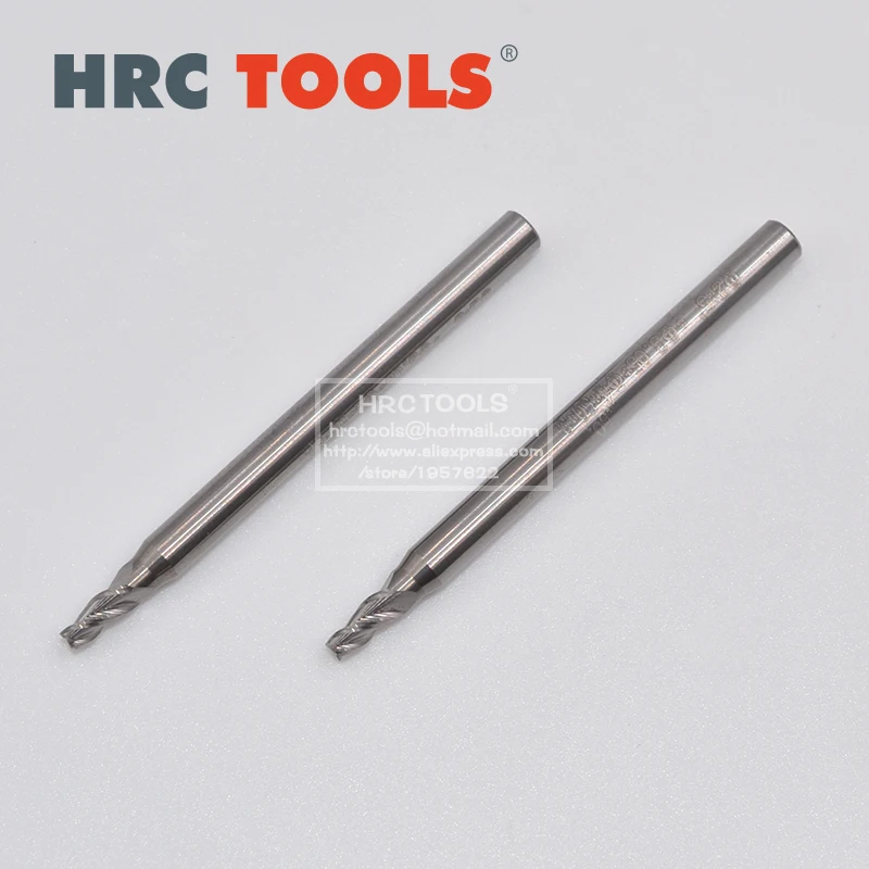 Фреза с 3 канавками Концевая фреза карбидная ЧПУ для карбида алюминия меди