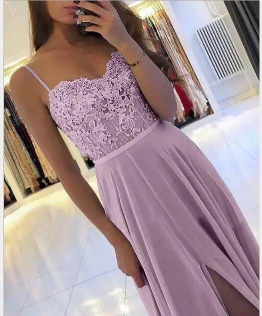 Женское кружевное вечернее платье белое или фиолетовое длинное плиссированное