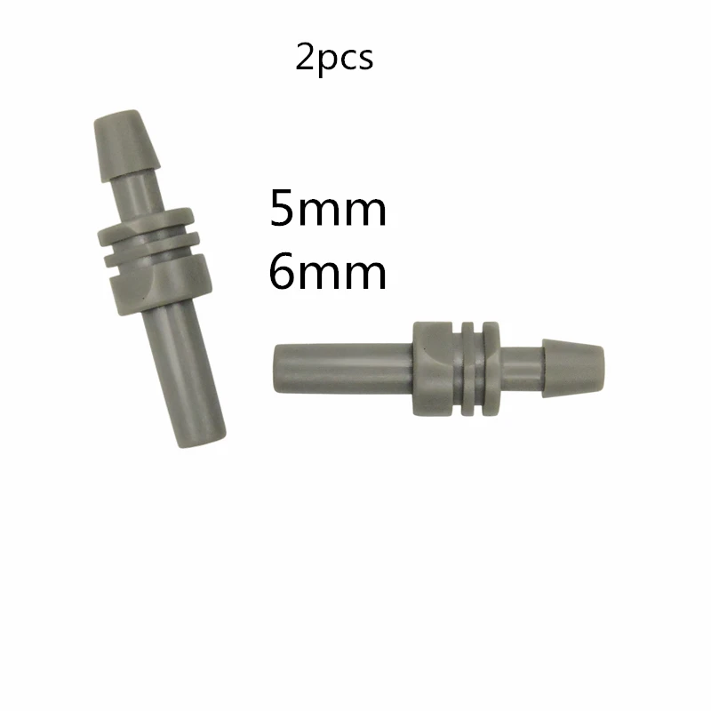 6mm 5mm 2 шт./лот Монитор артериального давления рука коннектор манжеты для тонометра руки три размера 5 мм/4 мм/6 мм - Цвет: 6mm 5mm