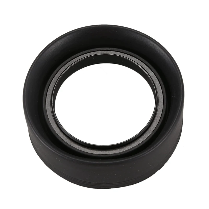 3 складной зонтик платформа 49 мм бленда объектива мягкая резина для цифровой