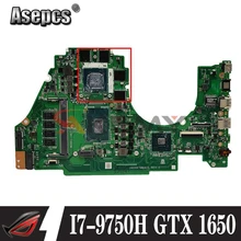 X571GT Motherboard For ASUS VivoBook X571G X571GD K571GD VX60GT Laotop Mainboard X571GT I7-9750H CPU 8GB RAM GTX 1650/V4G