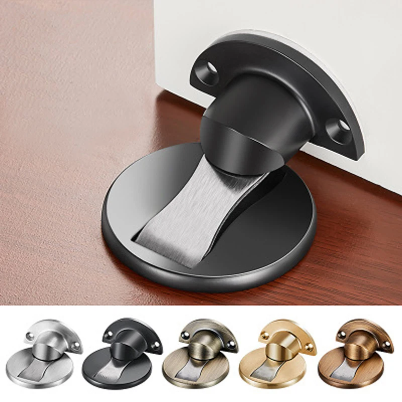 

Дверные ограничители без гвоздей, дверные ограничители из нержавеющей стали 304, мебельная фурнитура, дверные магнитные ограничители, скрыт...