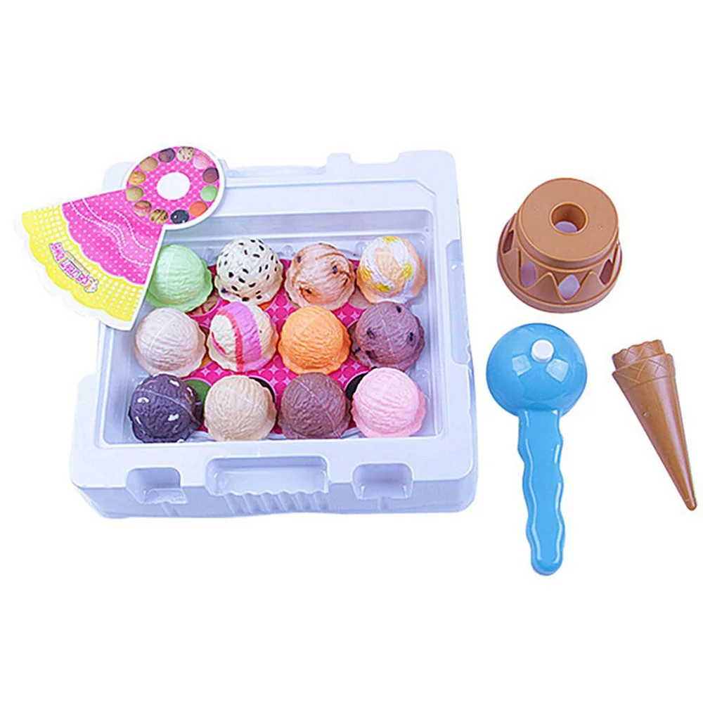 Ice Toy with Shovel Cream Cake Chocolate Cone Children Playing Set Gift | Игрушки и хобби