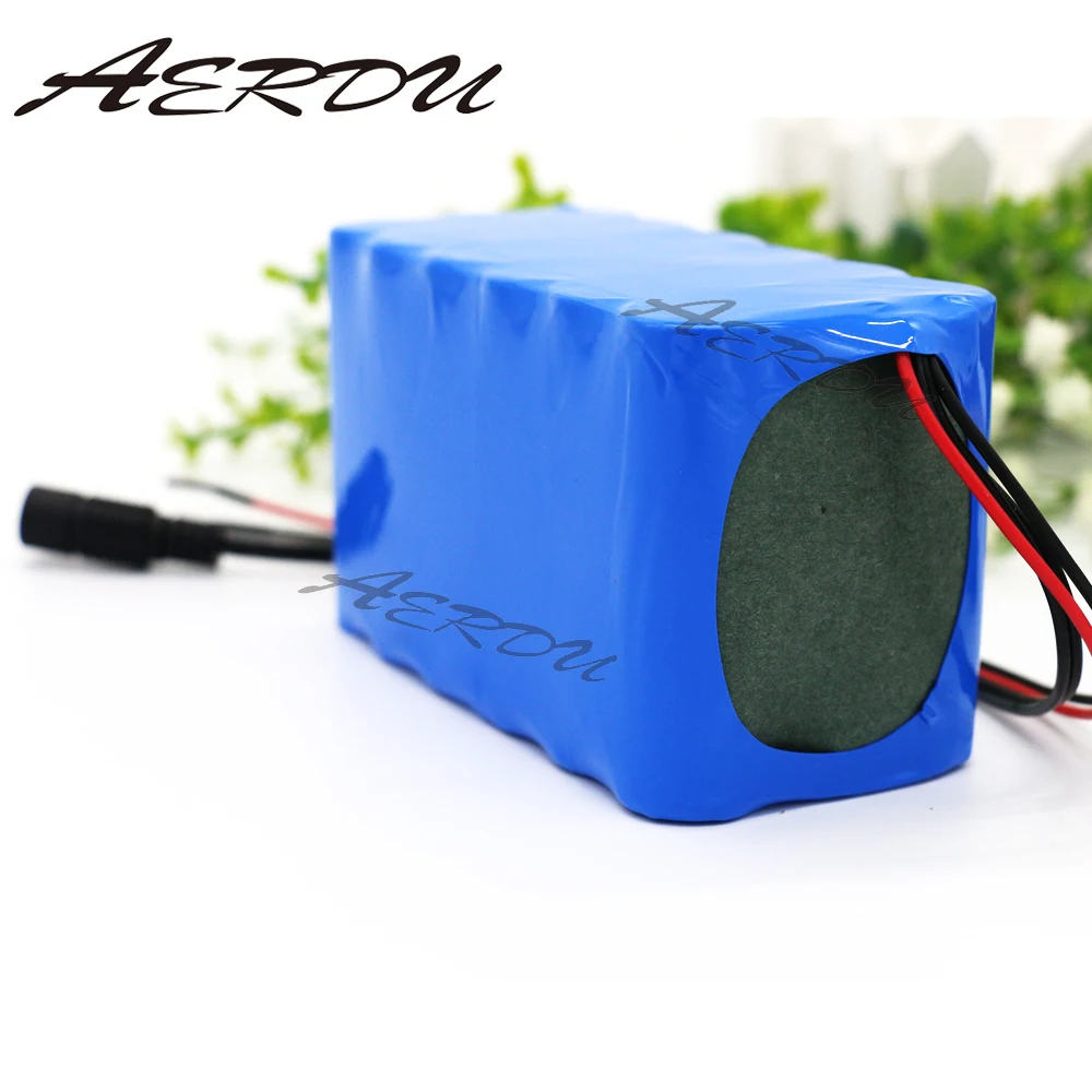 AERDU 12V 3S6P 15Ah большой емкости 11 1 V 12 6 18650 Литий Перезаряжаемые аккумуляторная