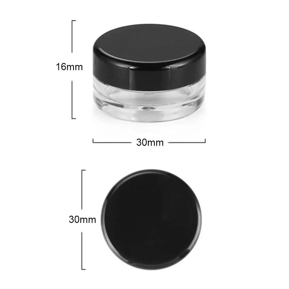 

5g Face Cream Bottle Beauty Makeup Split Transparent Plastic Cosmetic Ointment Bottle