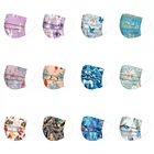 Маска одноразовая непромокаемая трехслойная с фильтром, 10 шт.