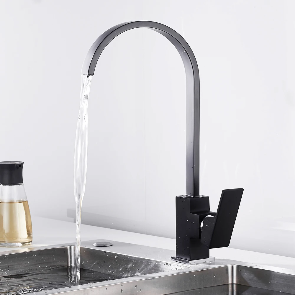 Современный Смеситель для кухни смеситель раковины латунный поворотный