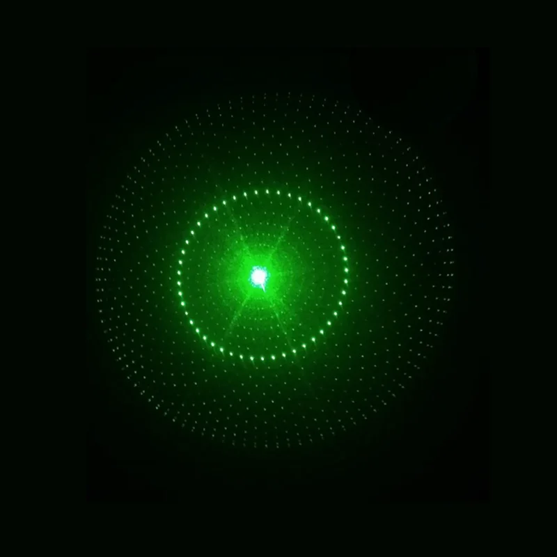 Лазерная световая решетка Круглый точечный Дифракционный лист DOE объектив