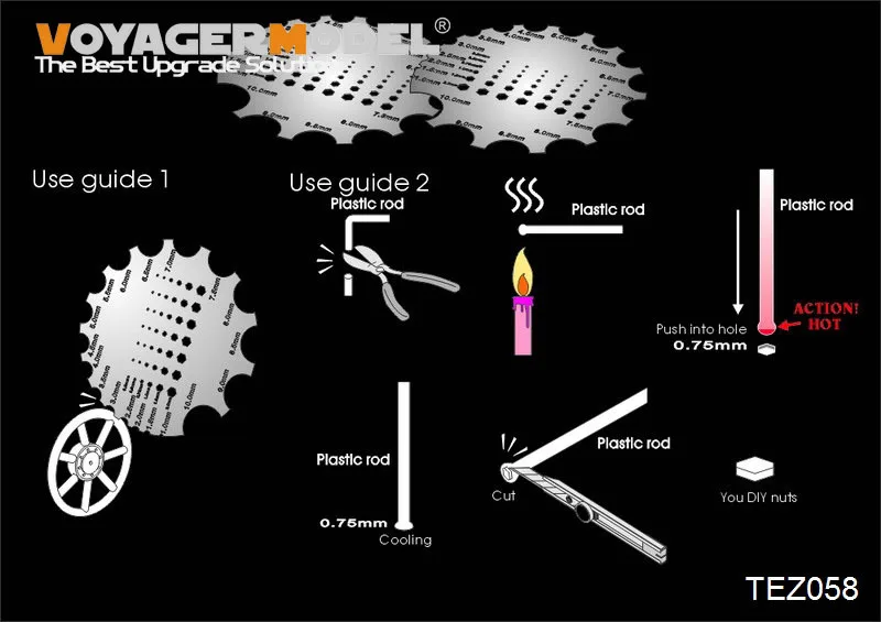 Скребок для гаек Voyager TEZ058 (GP)|tool tool|tools scrapertool nut |