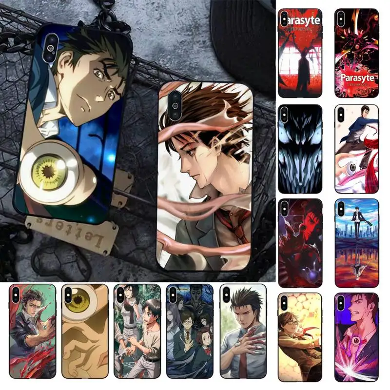 

Parasyte the maxim anime Phone Case for iPhone 13 11 12 pro XS MAX 8 7 6 6S Plus X 5S SE 2020 XR cover