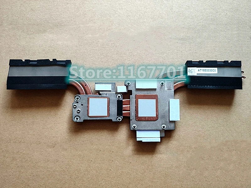 

New Original Laptop CPU cooling Radiator Heatsink for Dell Alien-ware M15X M15 15 R2 P42F 056PCP AT18E0030C0