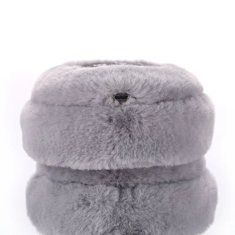 Зимние теплые складные наушники Bluetooth беспроводные плюшевые защита для ушей