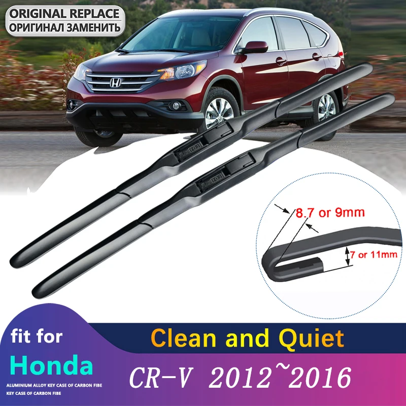 

Car Wiper Blades for Honda CR-V RM1 RM3 RM4 2012 2013 2014 2015 2016 CRV Front Windscreen Windshield Brushes Car Accessories