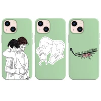 gallavich shameless american tv phone case green color for iphone 13 12 11 mini pro max x xr xs 8 7 6 plus shell cover coque