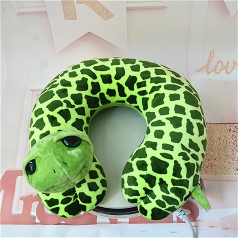 Детская подушка в форме животного для шеи с здоровой обложкой. Подарки на день рождения и Рождество. Бесплатная доставка.