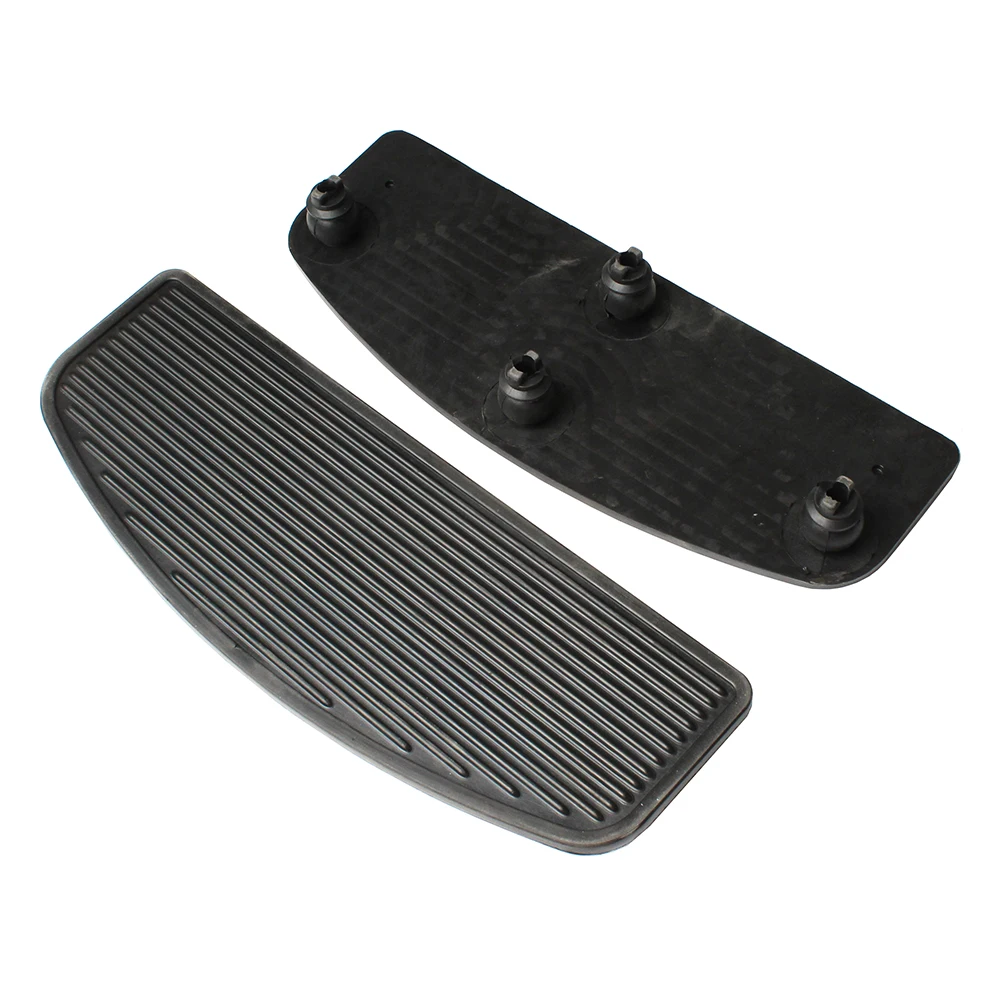 

Front Rubber Rider Insert Floorboard Footboards Foot peg Footrest Pad Motorcycle For Harley Touring 1986-1919 Electra Road Glid
