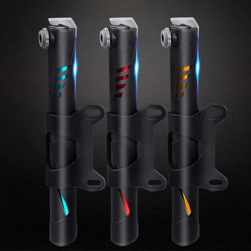 

Mini Portable Manual Bike Pump High Pressure Compact Bicycle Air Pump for Bike D2TC