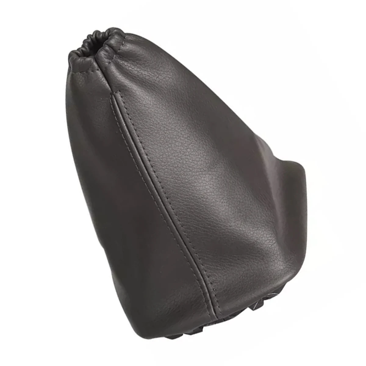 Черного цвета из искусственной кожи Шестерни рычаг переключения передач Гетры