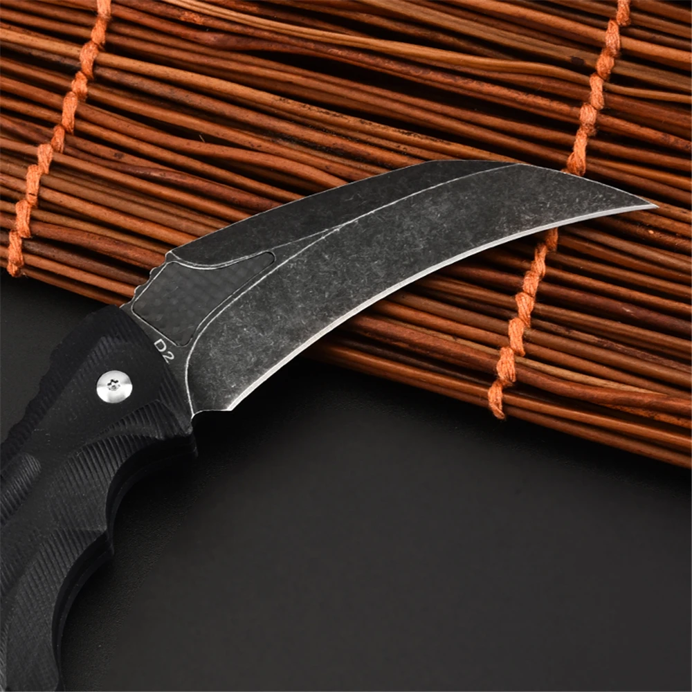 Karambit Knives CSGO Hunting Knife Tactical Claw Camp Hike Outdoor Self Defense Survival Tools EDC Military Fixed Blade Knifes |