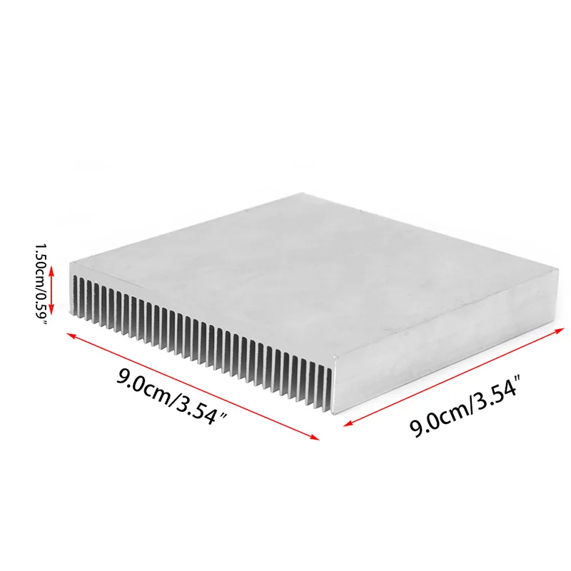 1Pc Aluminum Heat Sink Radiator Heatsink for IC LED Electronic Chipset Heat-PC Friend | Компьютеры и офис