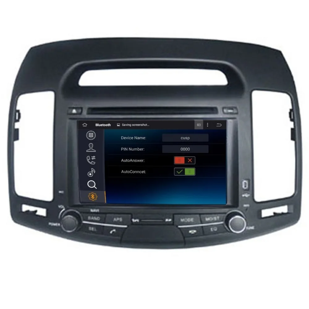 Автомобильный DVD-плеер Android 9 0 GPS для HYUNDAI ELANTRA 2007-2011 Восьмиядерный 4 Гб ОЗУ 64 ПЗУ