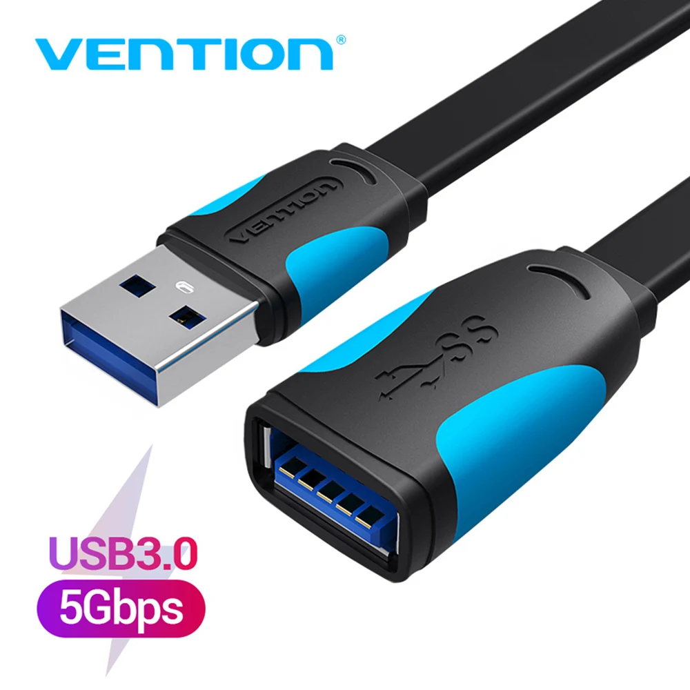 Удлинительный кабель Vention USB 3 0 штекер-гнездо удлинитель быстрый Кабель для