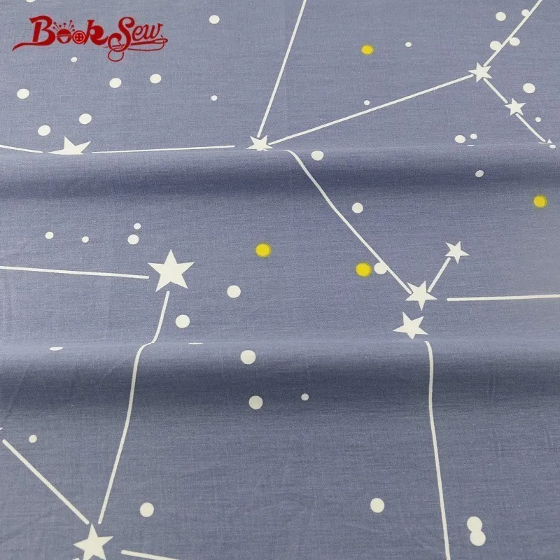 Booksew 100% хлопчатобумажная саржевая ткань материал с цветочным узором для