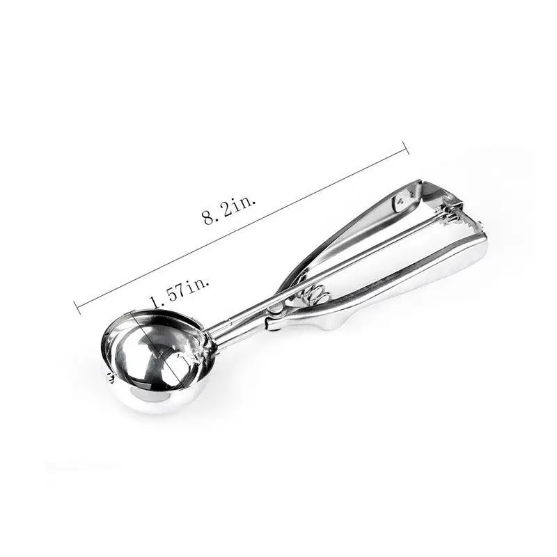 Ложка для мороженого из нержавеющей стали совок пищевая Экологически чистая