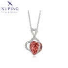 Xuping модные ювелирные изделия, Новое поступление, кристаллы в форме сердца, подвеска, ожерелья, подарки на день рождения для женщин 40421