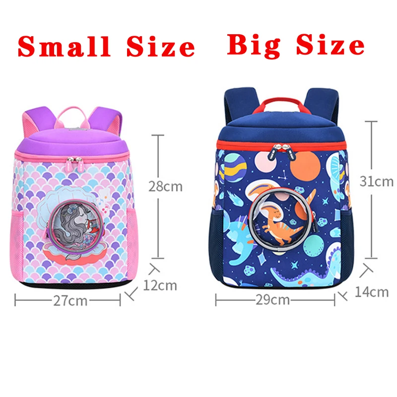 Children's Backpack in kindergarten School Bags For Boys Dinosaur Girls Unicorn Backpack Kids Book Bags Toddler Mochila Infantil