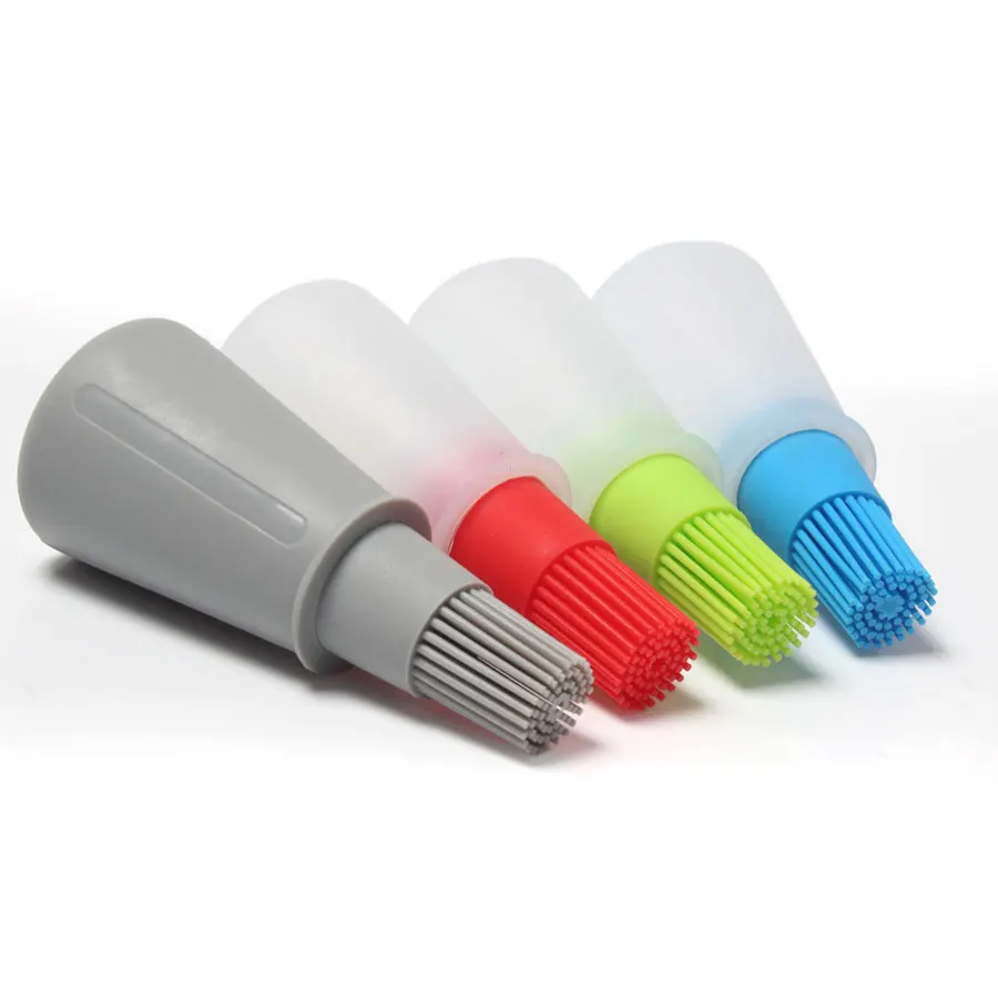 3 вида цветов пищевая высокая температура легко чистить 75 мл силиконовая щетка