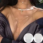 Пояс из шеи с украшением в виде кристаллов ожерелье украшения CopperBeads сетки нательная цепочка на шею украшение на вечерние Модные Нерегулярные металлическое ожерелье