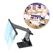 12 Screen Magnifier for Mobile Phone Movies Videos 3D HD Magnifying Bracket Projector Screen Screen Enlarger with Phone Stand